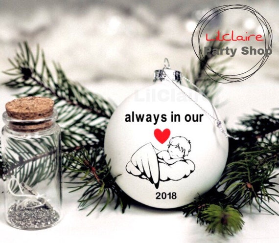 baby memorial christmas ornaments