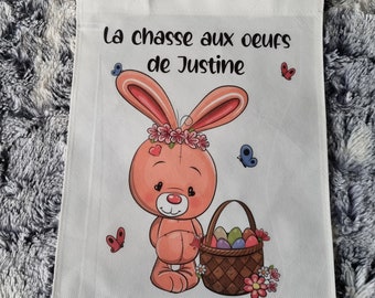 sac de Pâques personnalisé - tote bag personnalisé