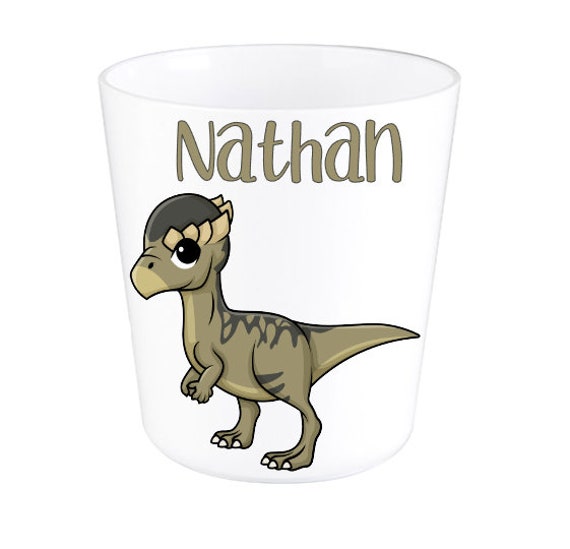 Gobelet/Verre Incassable Personnalisé Enfant Dinosaure