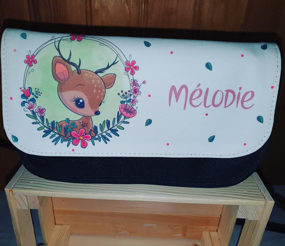 Trousse Personnalisée Renne Écolier