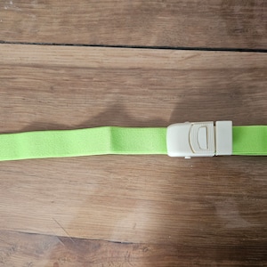 Customizable nurse color tourniquet vert clair fluo