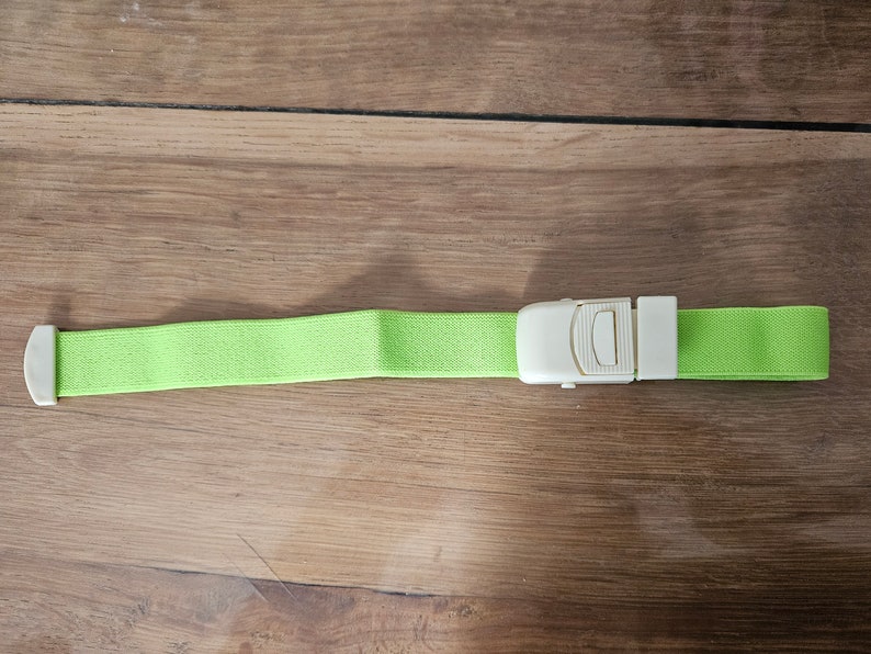 Customizable nurse color tourniquet vert clair fluo