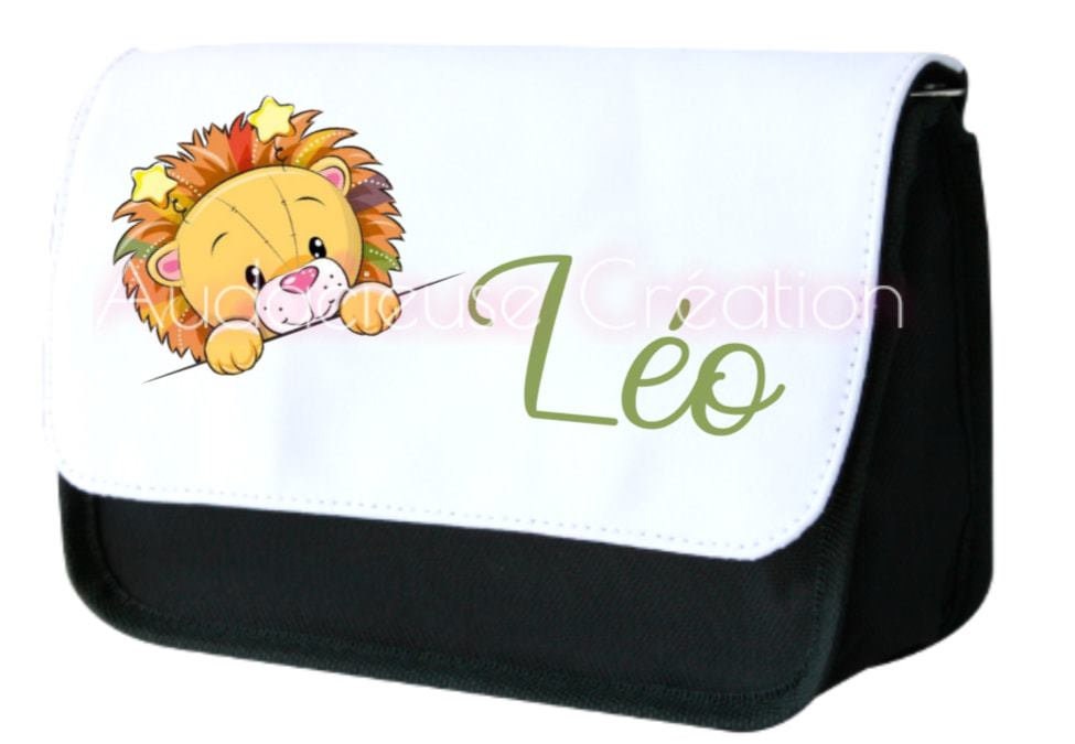 Trousse Personnalisée Lion Écolier