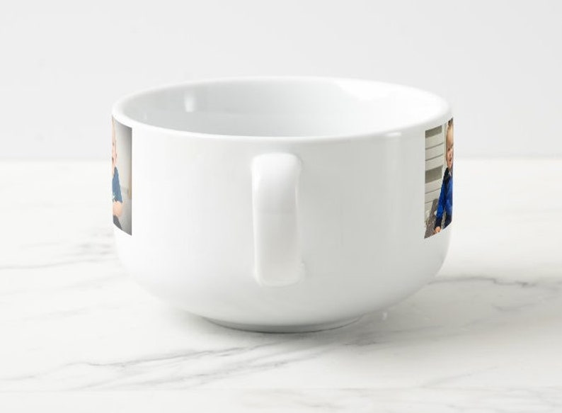 Ceramic bowl to personalize with photos image 4