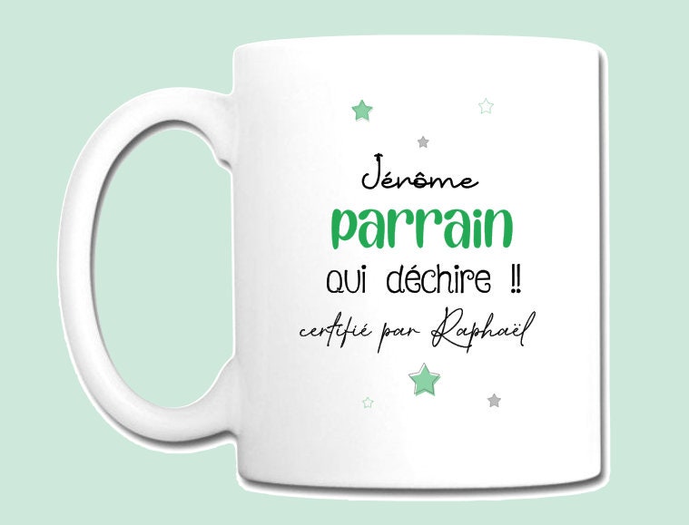 Mug Parrain Qui Déchire