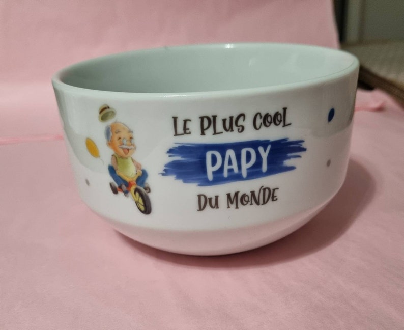 Ciotola in ceramica da personalizzare con nome e motivo immagine 6