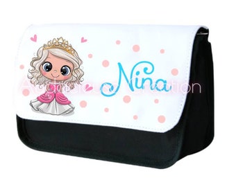 trousse personnalisée princesse écolier