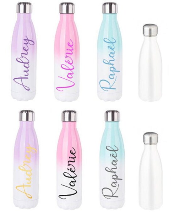 Bouteille Isotherme Personnalisée/Bouteille Prénom/Isotherme Personnalisée