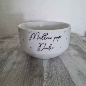 Ciotola in ceramica da personalizzare con nome e motivo immagine 8