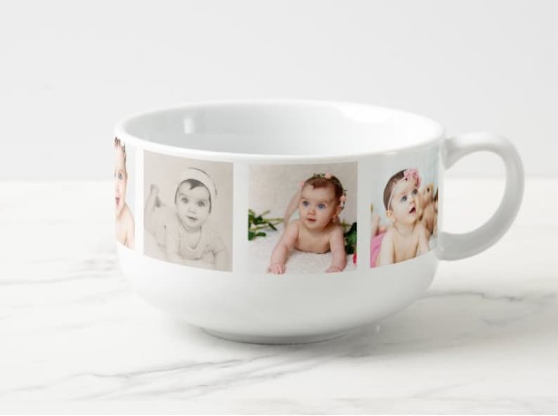 Ceramic bowl to personalize with photos image 3