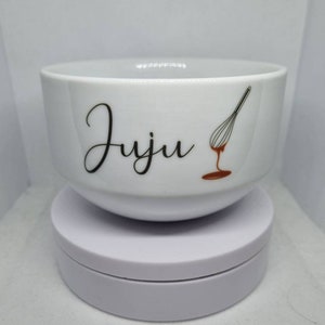 Ciotola in ceramica da personalizzare con nome e motivo immagine 2