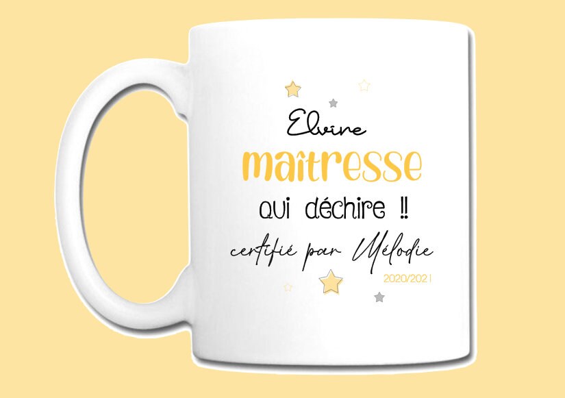 Mug Maîtresse Qui Déchire