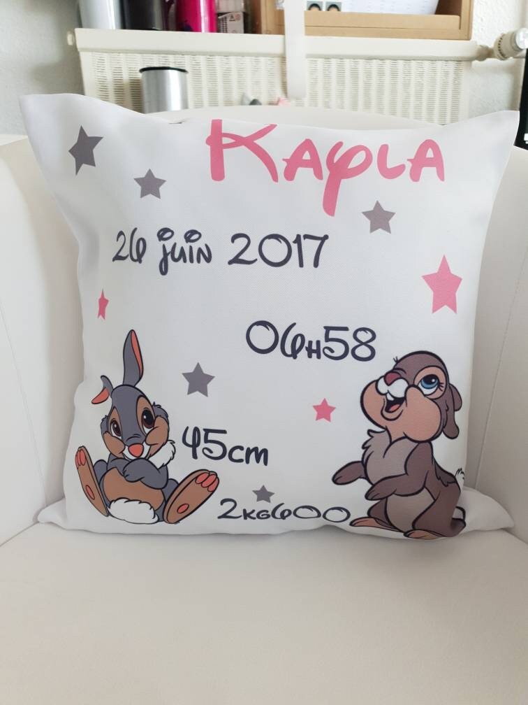 Coussin Naissance Panpan
