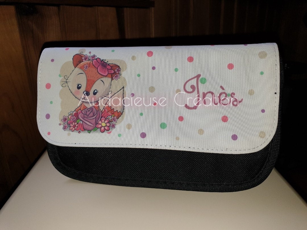 Trousse Personnalisée Renarde Écolier