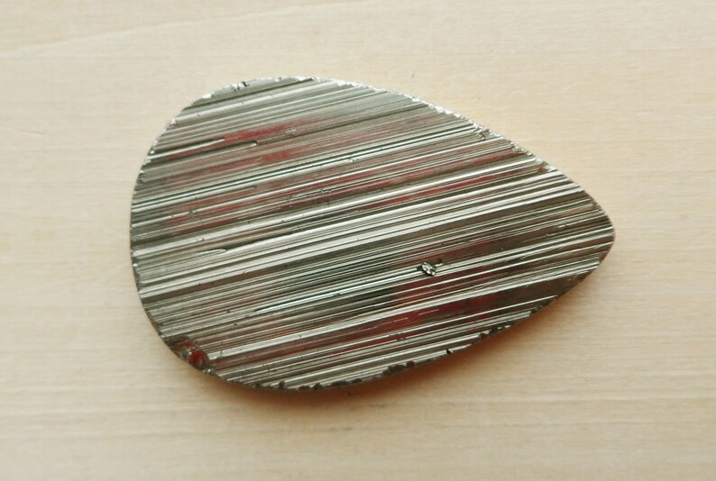 Pyrite wild cabochon pear form