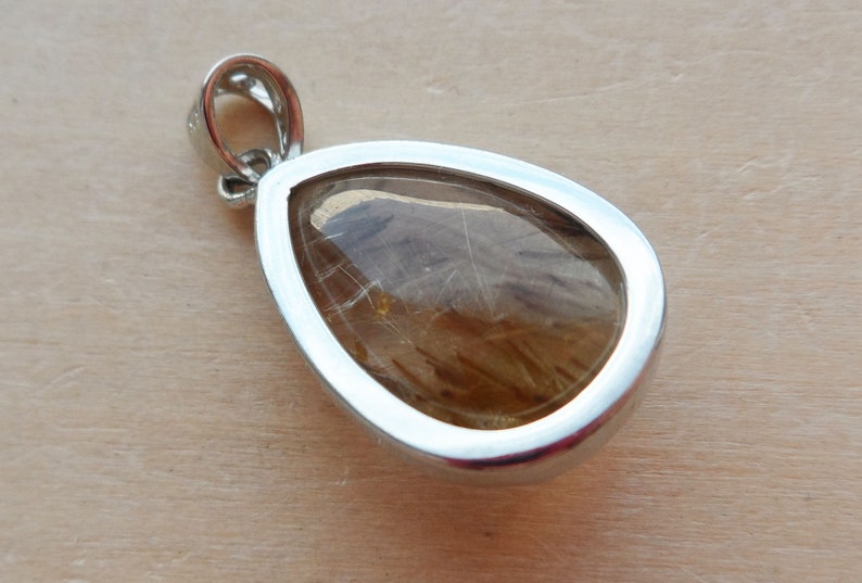 Rutilated Quartz Pendant