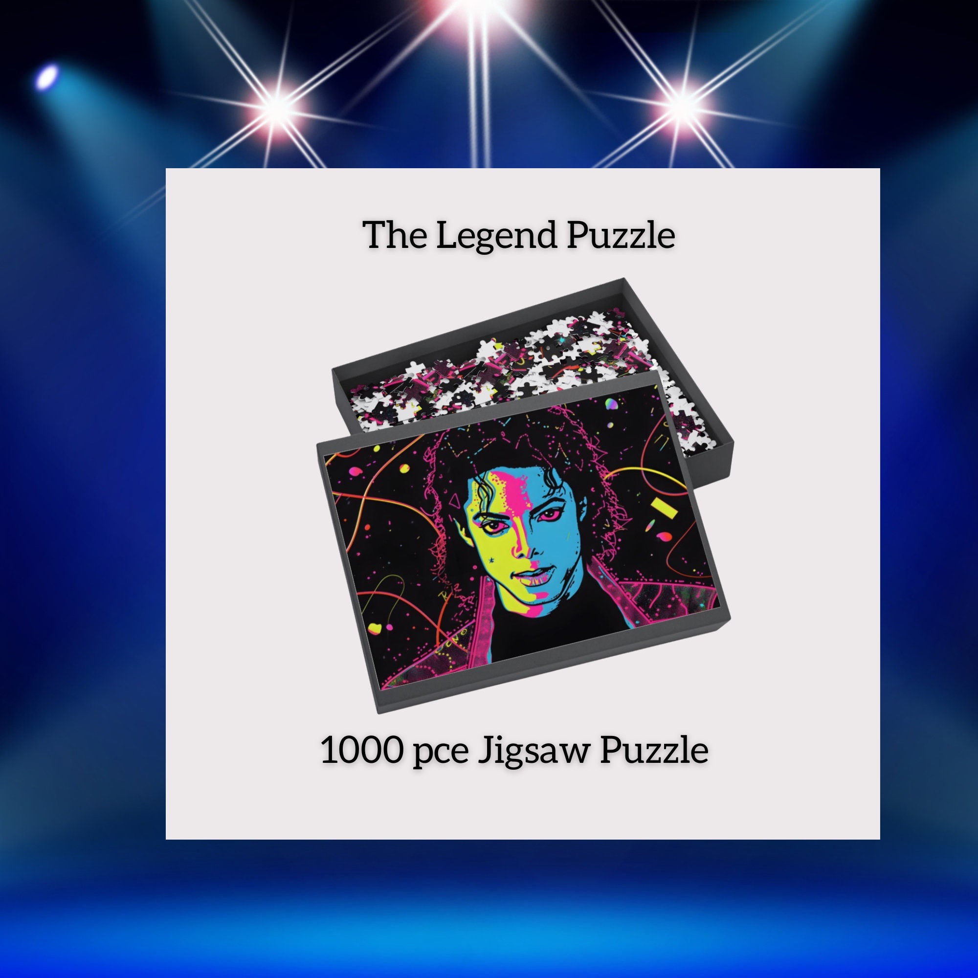 Michael Jackson Jigsaw Puzzle - Etsy