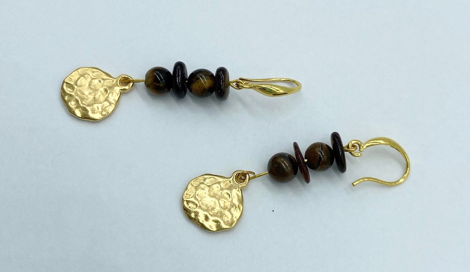 Orecchini Pendenti A Disco Martellato In Lega, Stile Vintage Boho, Colore Argento, Regalo Ideale Per Donne