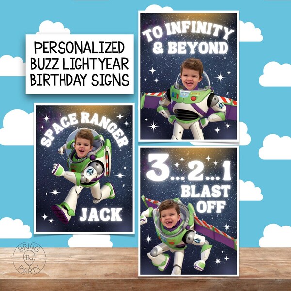 Buzz Lightyear Cake Topper Printable Etsy
