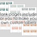 Customizable LIBRARY Book Bin Labels, Custom Book Labels, Elementary ...