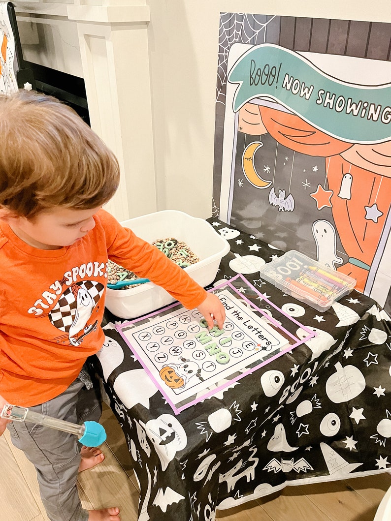 Halloween Alphabet Letter Practice | 93-page Letter Recognition ...