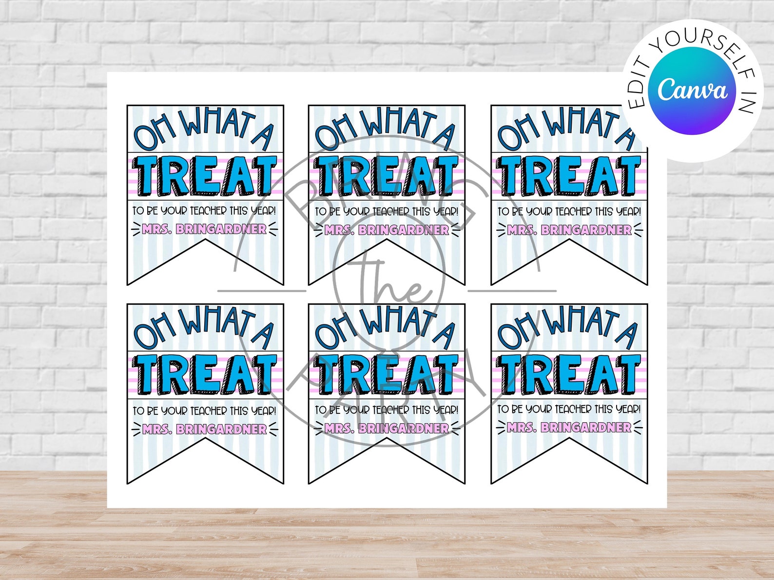 Editable Rice Krispie Treat Label | Marshmallow Treat Valentine ...