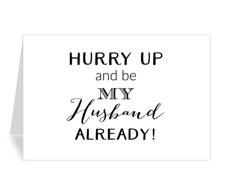 Digital Cards Wedding Day Cards Set