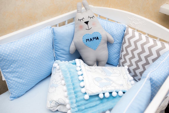 handmade cot bedding
