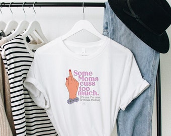 Lustige Zitate über Mama Life Shirt, Mama Shirt Geschenk, Muttertag Geschenk, Mama Geburtstag Geschenk, neue Mama Geschenk von Tochter, lustige Frauen Shirt