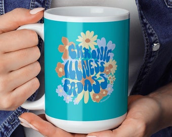 Chronic illness mug, spoonie fatigue flare-up, invisible illness mug, hidden disability, fibromyalgia pain, ehlers danlos, chronically ill