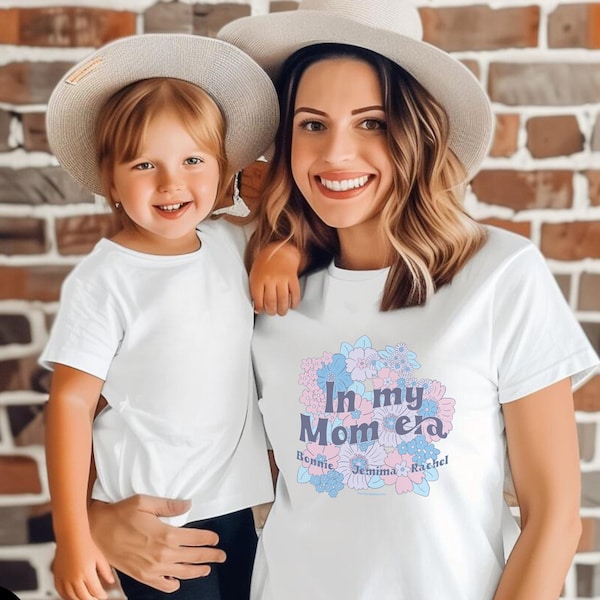 Custom In my mom era tee, Custom mom era, mom est shirt, in my mama era, mothersday tee, mama era shirt, new mom era shirt, mama geschenk