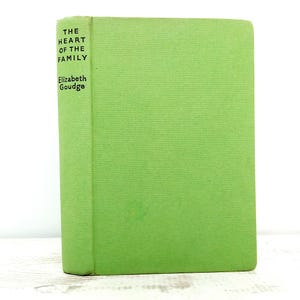 The Heart of the Family by Elizabeth Goudge vintage 1950s romantic fiction book gift Christian religious romance novel domestic fiction book