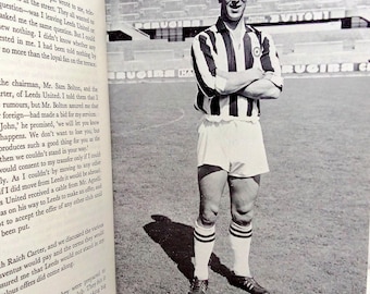 John Charles The Gentle Giant 1962 eerste editie voetbalbiografie met stofomslag