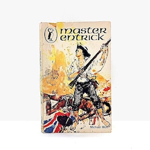 Master Entrick de Michael Mott 1969 Puffin Libro de bolsillo Vintage YA Aventura, regalo para lectores jóvenes Regalo de libro infantil