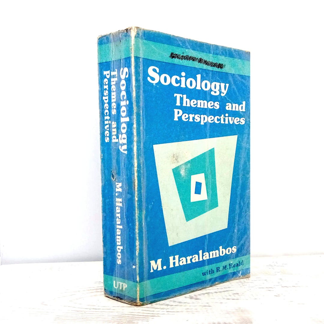 1980 Sociology Themes Perspectives Haralambos, First Edition Vintage Academic Textbook ...