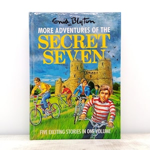 More Adventures of the Secret Seven by Enid Blyton 5 stories in one volume adventure stories for young readers vintage children&#39;s book gift