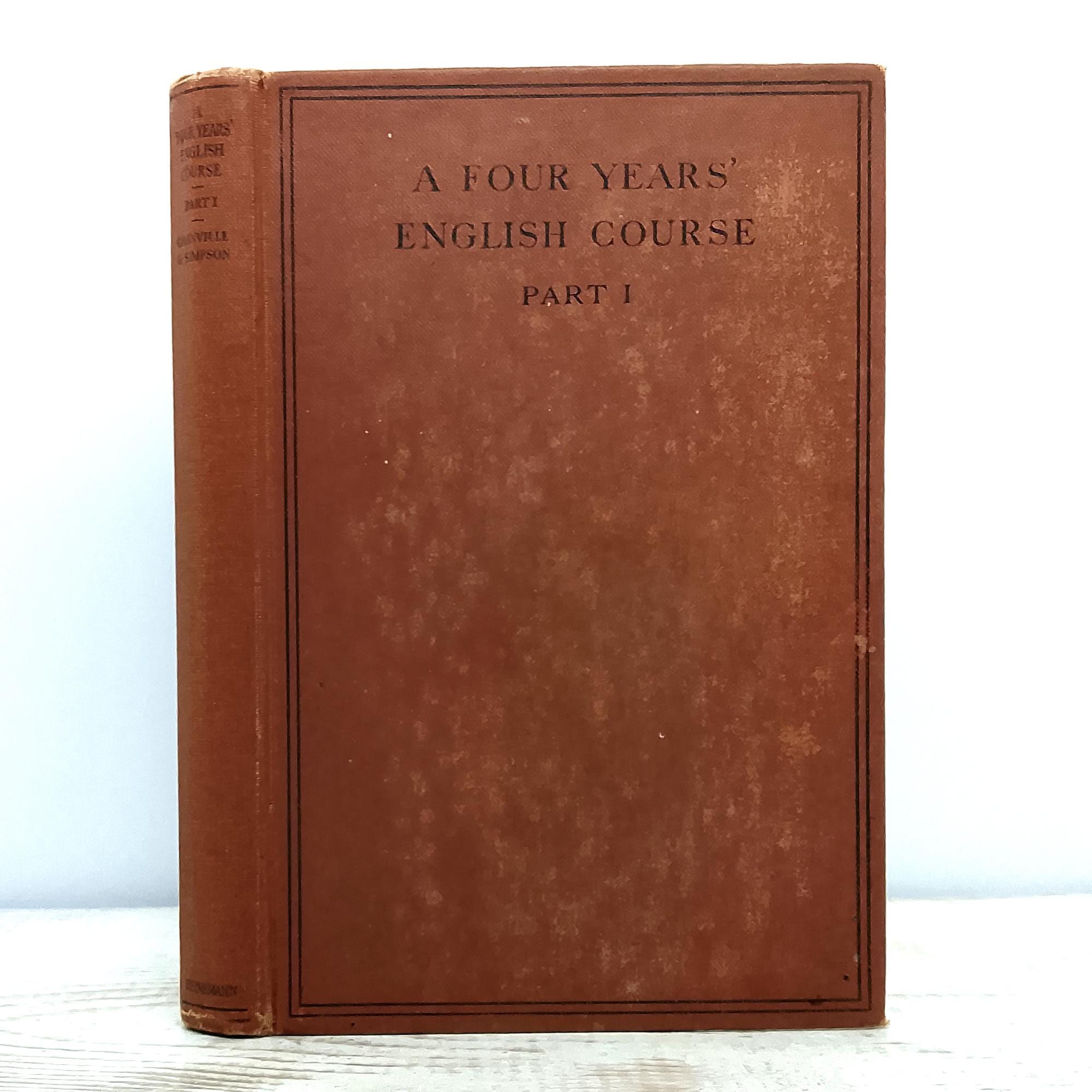 ヴィンテージ英語コース教科書パート1 – 1932年教育書 - Etsy 日本