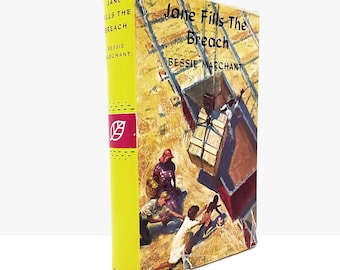 Vintage kid's book, Jane Fills the Breach by Bessie Marchant children's book gift for kids and YA classic book for girls from 1961  2260#