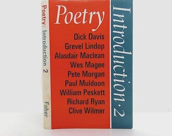 Poëzie: inleiding 2 – Faber & Faber (1972, 1e ed.) Contemporary Poetry Anthology