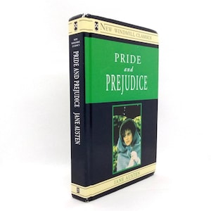 Pride and Prejudice by Jane Austen classic English Literature Regency era romantic novel with Austen biography decorative hardback book gift
