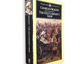 La tienda de antigüedades de Charles Dickens, 1985, libro de bolsillo vintage de Penguin