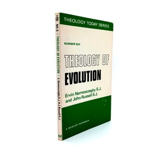 Theology of Evolution by E Nemesszeghy and J Russell vintage human evolution book Darwin&#39;s theory of evolution scientific & religious views