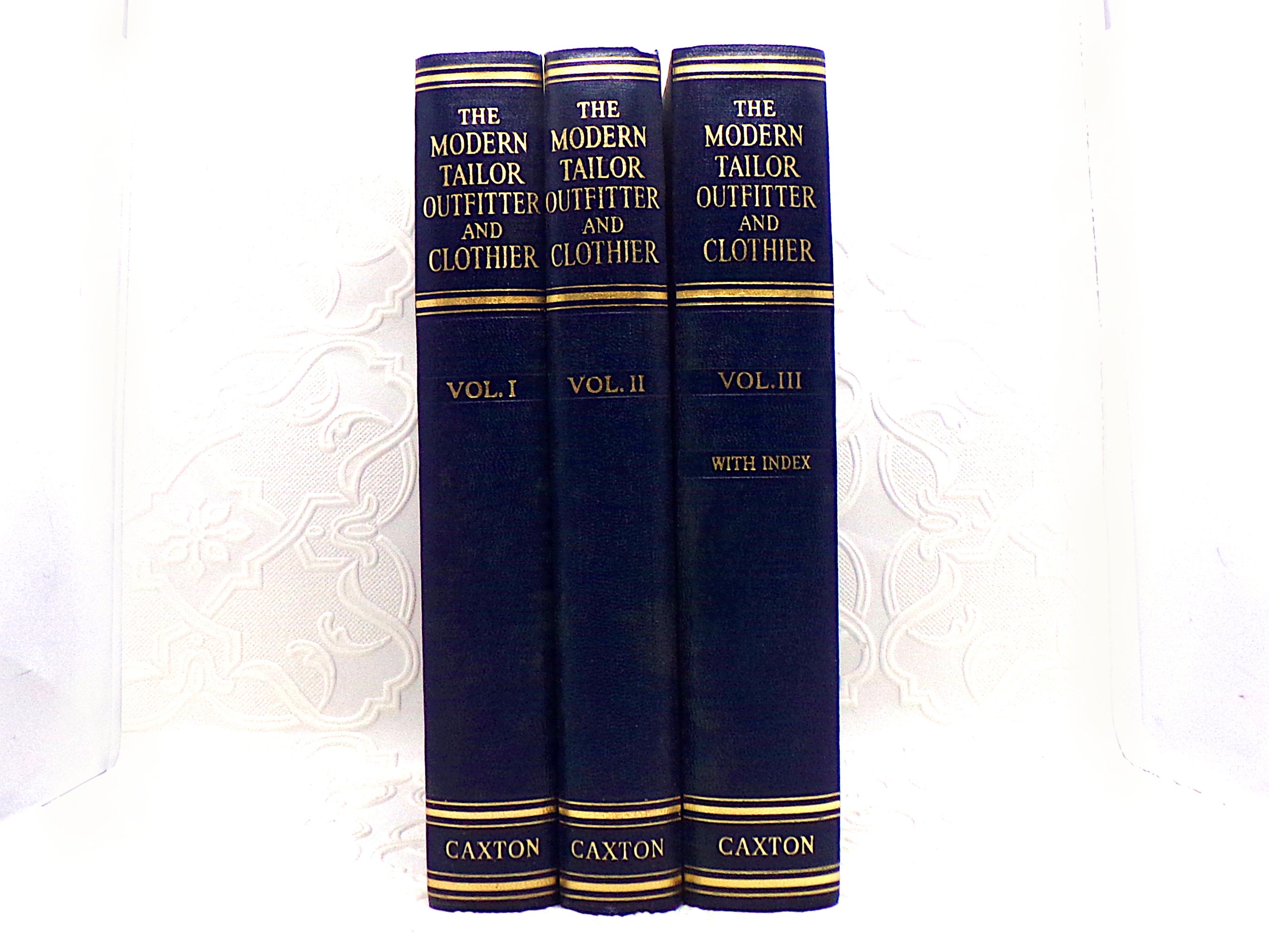 The Modern Tailor, Outfitter and Clothier Vols 1 3, A A Whiffe, Decorative Blue & Gold Books, Large Reference Books, Published 1952 1121 - Etsy Australia The Modern Tailor, Outfitter and Clothier Vols 1 3, A A Whiffe, Decorative Blue & Gold Books, Large Reference Books, Published 1952 1121 - Etsy Australia