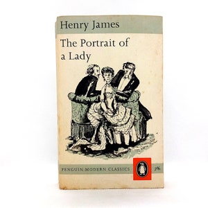 The Portrait of a Lady by Henry James 1963 Penguin Modern Classics Paperback Vintage Romance & American Literature Gift
