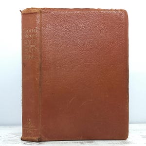 Good News Bibel: Die heutige englische Version Vintage 1976 aus hellbraunem Kunstleder Softcover-Buch Neues und Altes Testamente, Karten und Bibelgeschichtsdiagramm