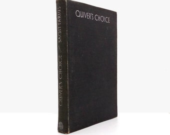 Quiver's Choice di Olga Katzin AKA Sagittarius 1945 collezione di libri vintage di versi di poesie regalo libro War Economy Standard n. 1527