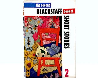 Irische Kurzgeschichten, The Second Blackstaff Buch der Short Stories Vintage 1991 Irish Fiction-Buch Kurzgeschichte Liebhaber Geschenk Taschenbuch Buchgeschenk