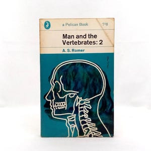 Man and the Vertebrates Volume 2 by A S Romer 1966 Pelican Paperback on Animal Biology and Zoology  Vintage Illustrated Science Book