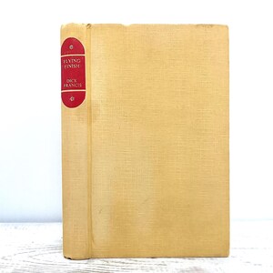 Flying Finish Dick Francis 1966 Primera edición Libro de misterio y crimen de carreras de caballos de tapa dura