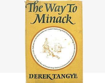 The Way to Minack by Derek Tangye, 1968 1st Edition Vintage Autobiography